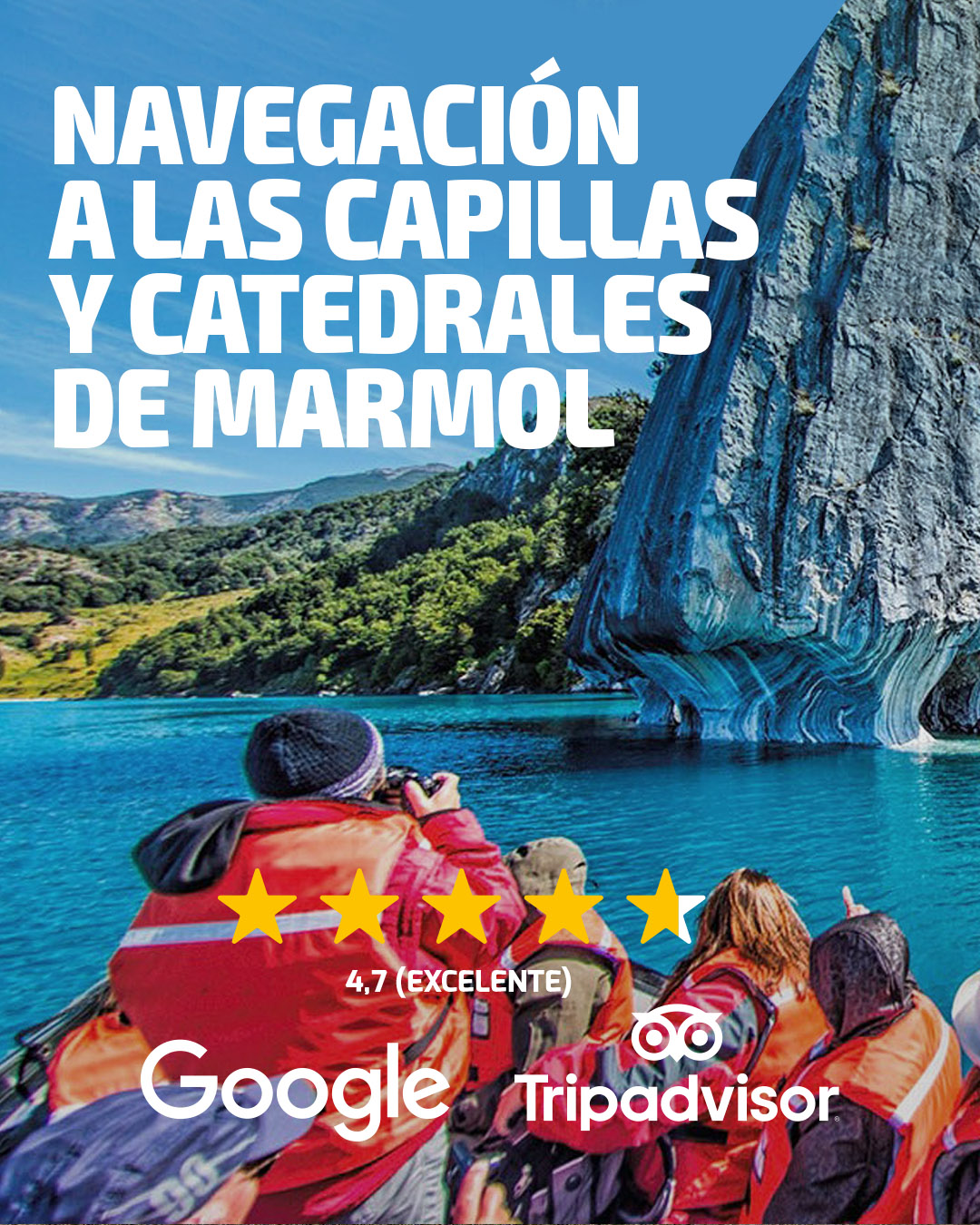 08 – Navegación a las Capillas y Catedrales de Mármol – CHELENCO TOURS 2